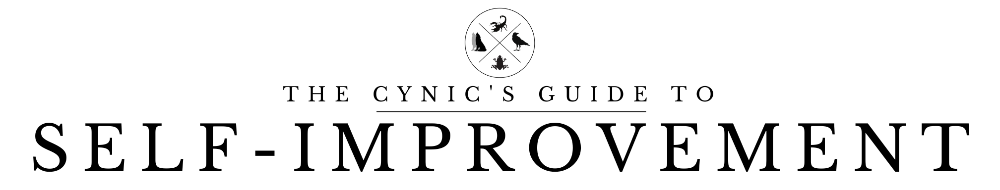 The wordmark for the Cynic's Guide to Self-Improvement